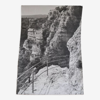 Anonymous silver photo gorges du verdon circa 1970