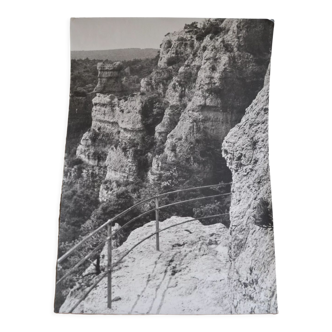 Photo argentique anonyme gorges du verdon vers 1970