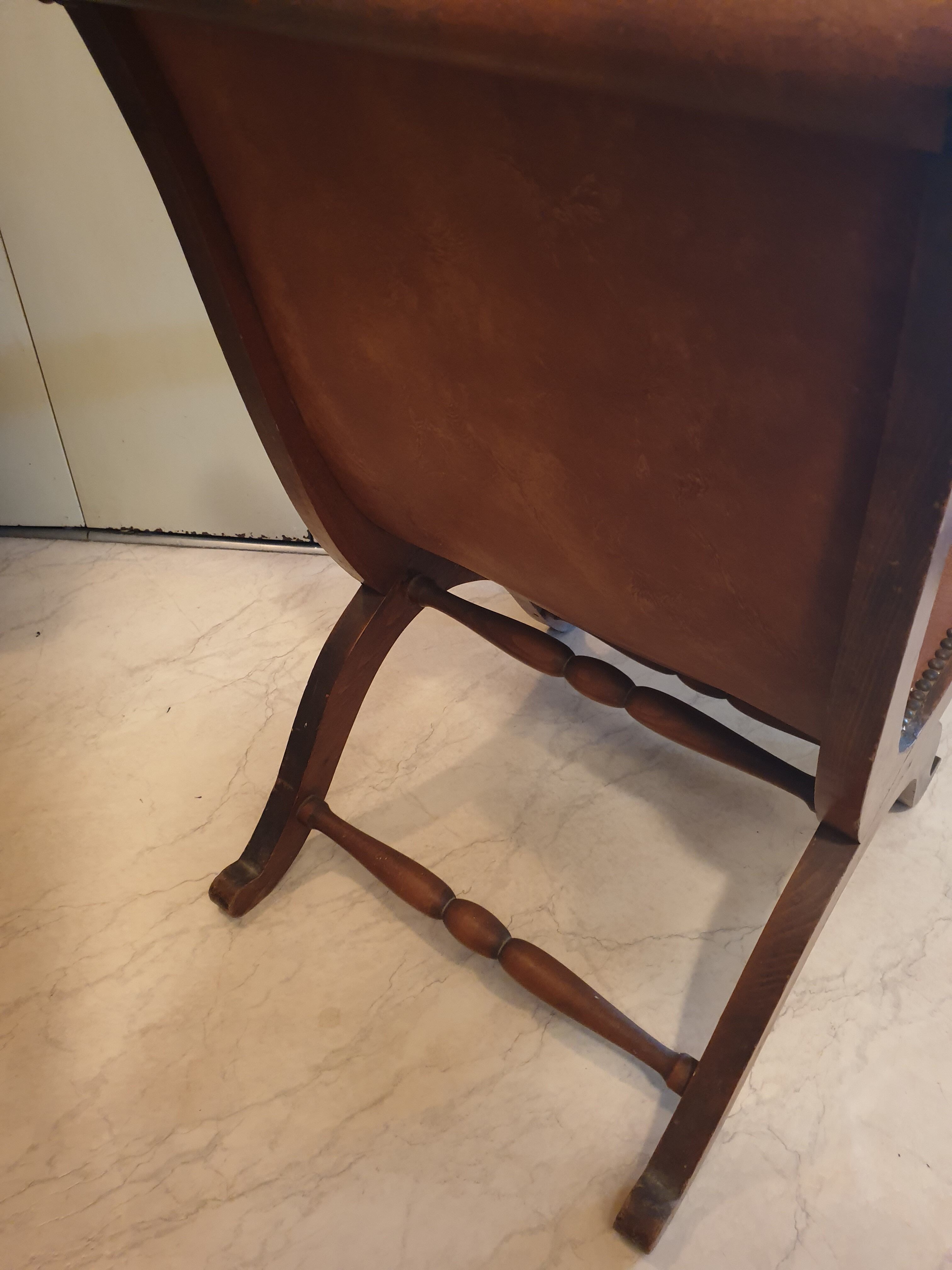 Armchair slipper stone lottier 40s
