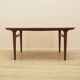 Table en teck, design danois, années 1970, designer : Johannes Andersen