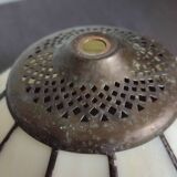 Set of two vintage tiffany style ceiling lights