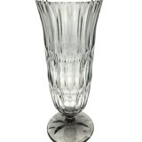 Vase, crystal of Saint Lambert, grey