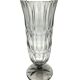 Vase, crystal of Saint Lambert, grey