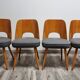 Chaises de salle à manger par Oswald Haerdtl années 1950, Set de 4