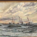 A. Claessens. Seascape. Large format.