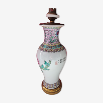 Vase chinois lampe