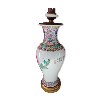 Vase chinois lampe