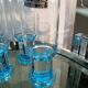 Vintage crystal glasses, 1970s, set of 6