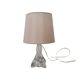 French Crystal Table Lamp By Baccarat, 1950s