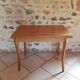 Table style scandinave vintage portefeuille