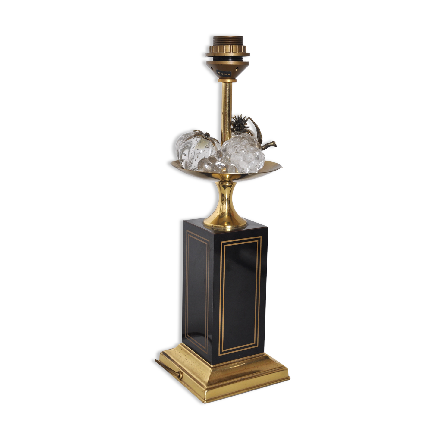 Lamp Charles crystal fruit cut