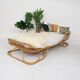 Vintage rattan daybed, The Netherlands 1960's