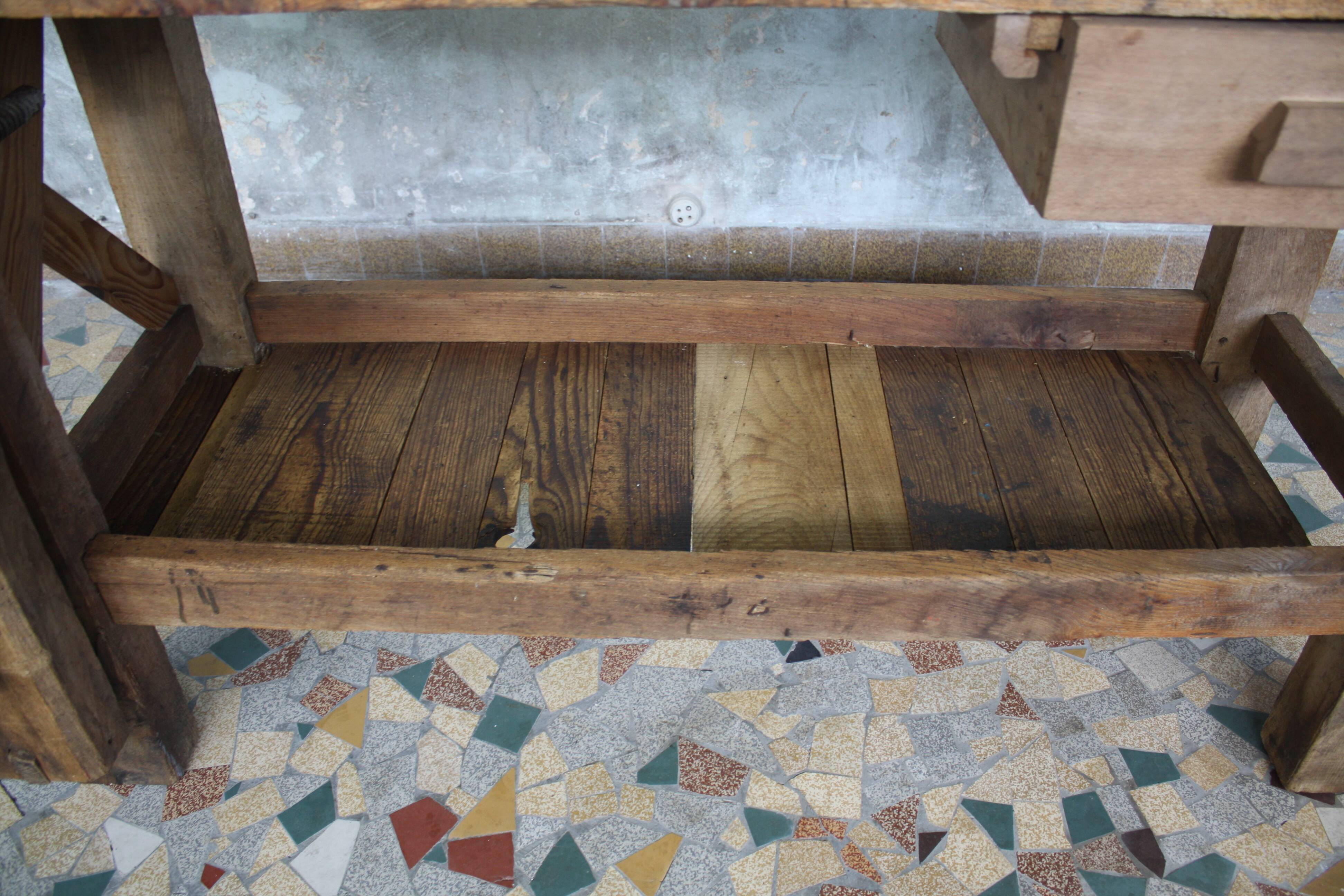 Established rough wood carpenter