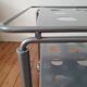 Niels Gammelgaard vintage metal trolley, rolling cart