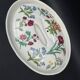 Oval terrine, Paris porcelain, Herbier model