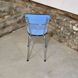 Blue Formica chair 1960