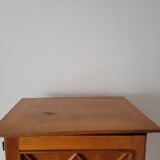 Bedside table compass legs