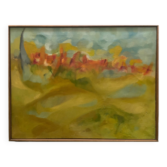 Abstract composition 20th century signed Censier