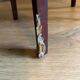 Inlaid bedside table