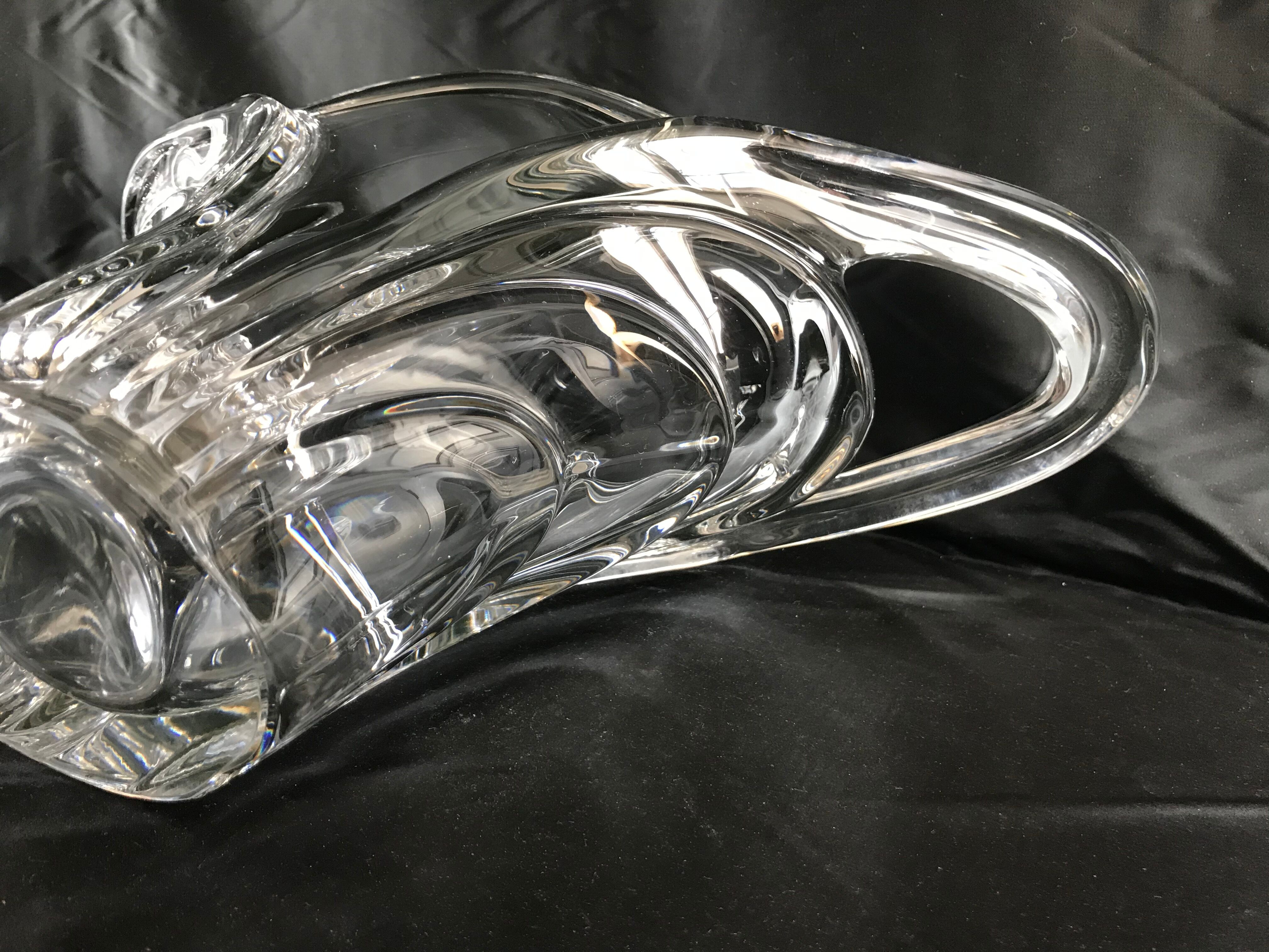 Vannes le Châtel Cristallerie vase