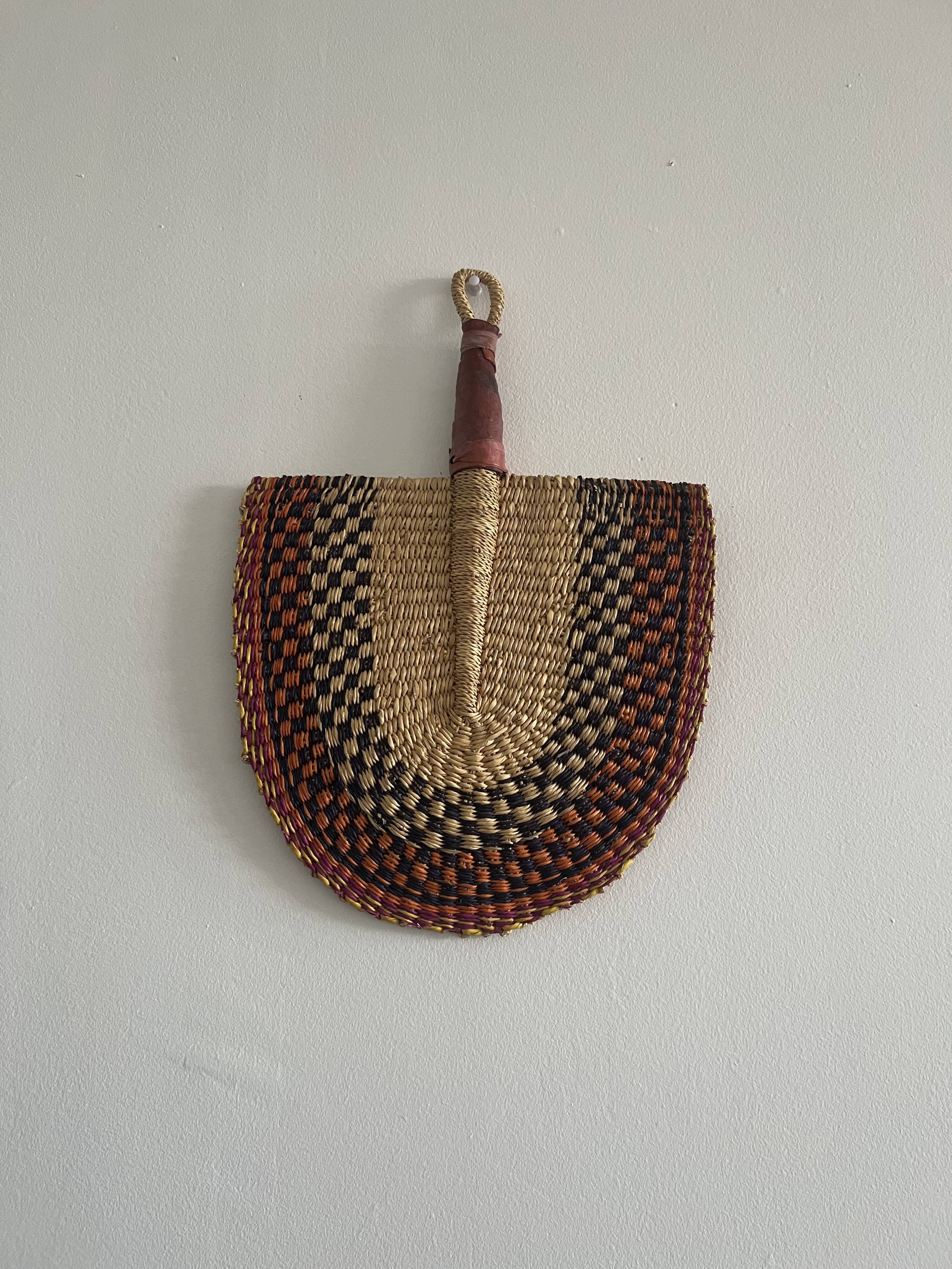 Eventail africain bolga du Ghana