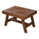Table basse brutaliste en orme 1950’s
