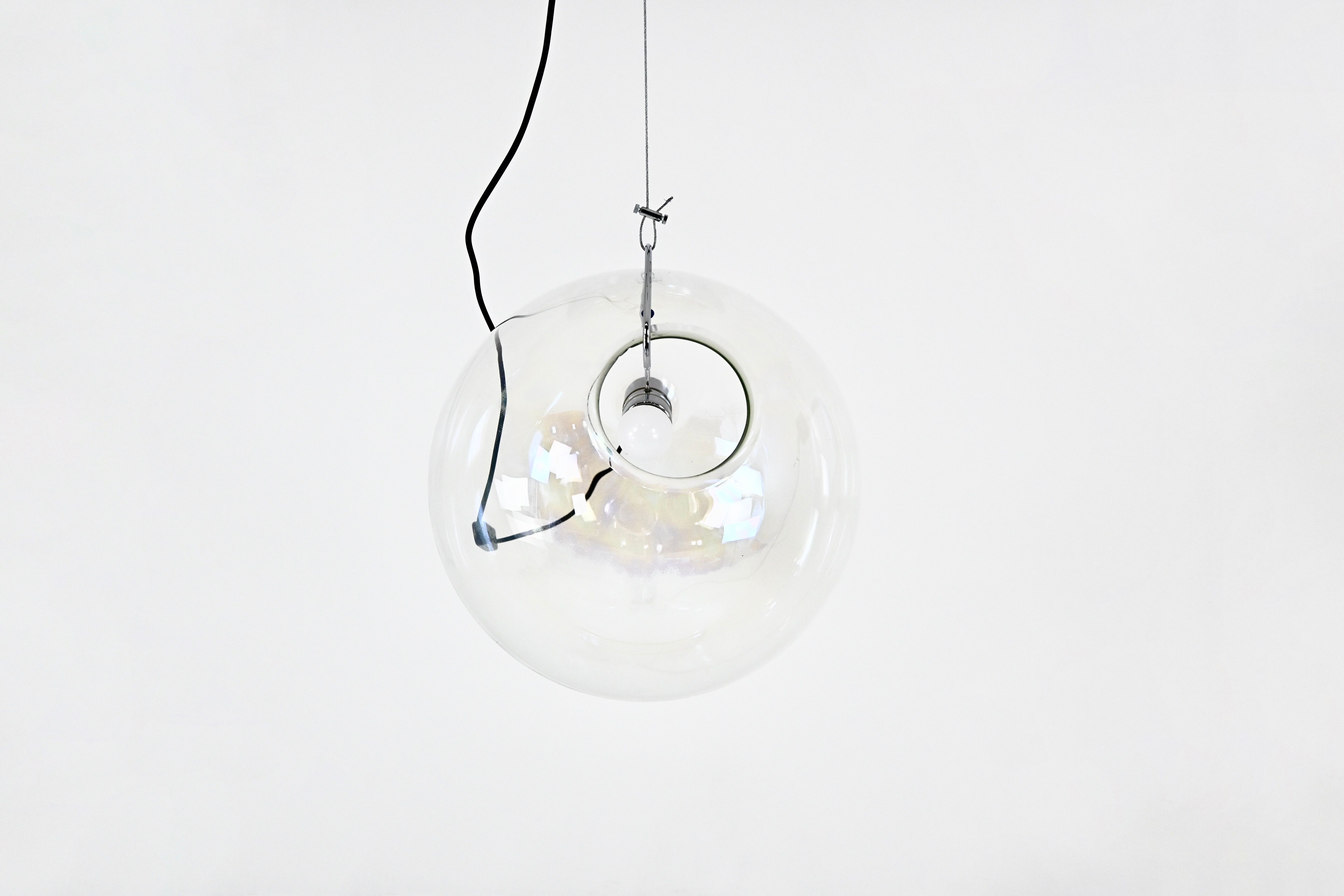 “Sona” Pendant Lamp by Carlo Nason for Lumenform, 1970S