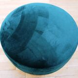 Pair of designer poufs