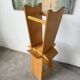 Scandinavian pine stools with Japanese inspiration.