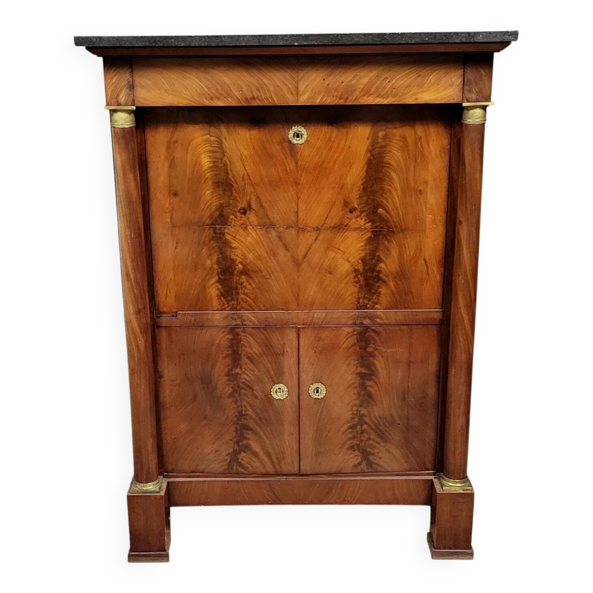 Empire period mahogany secretary around 1810