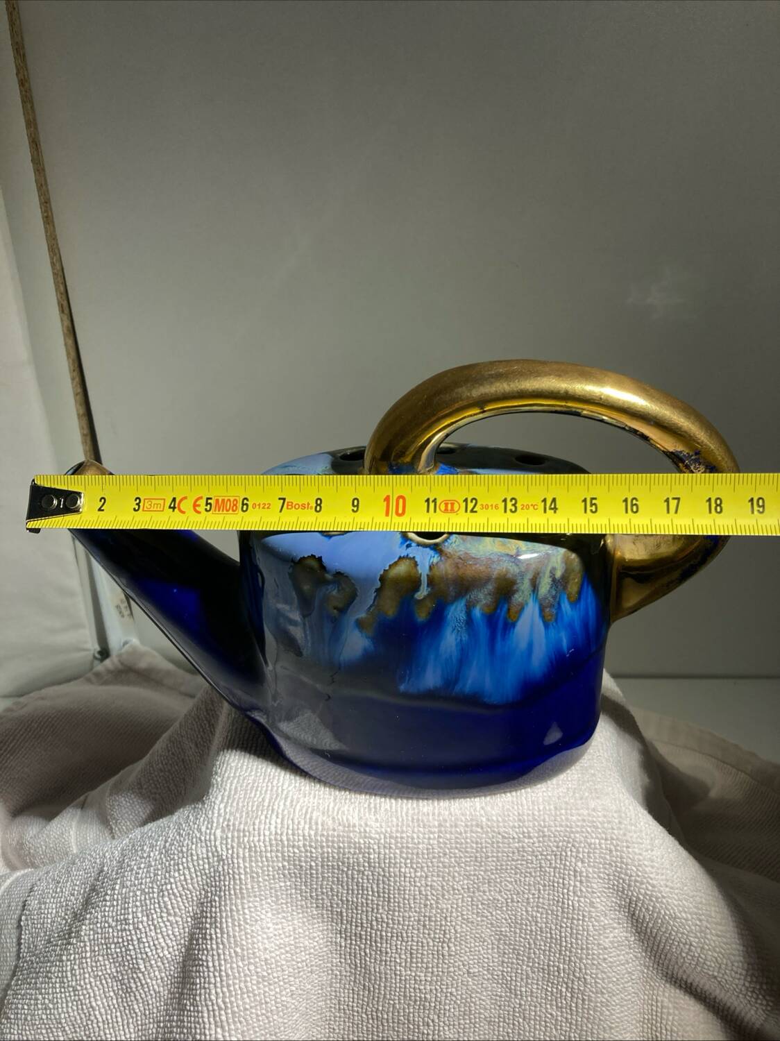Alphonse mouton flower holder in the shape of a watering can