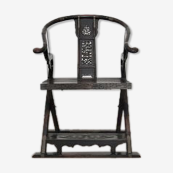 Chaise longue pliante antique