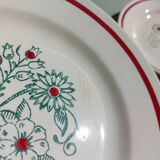 Assiettes plates Gien