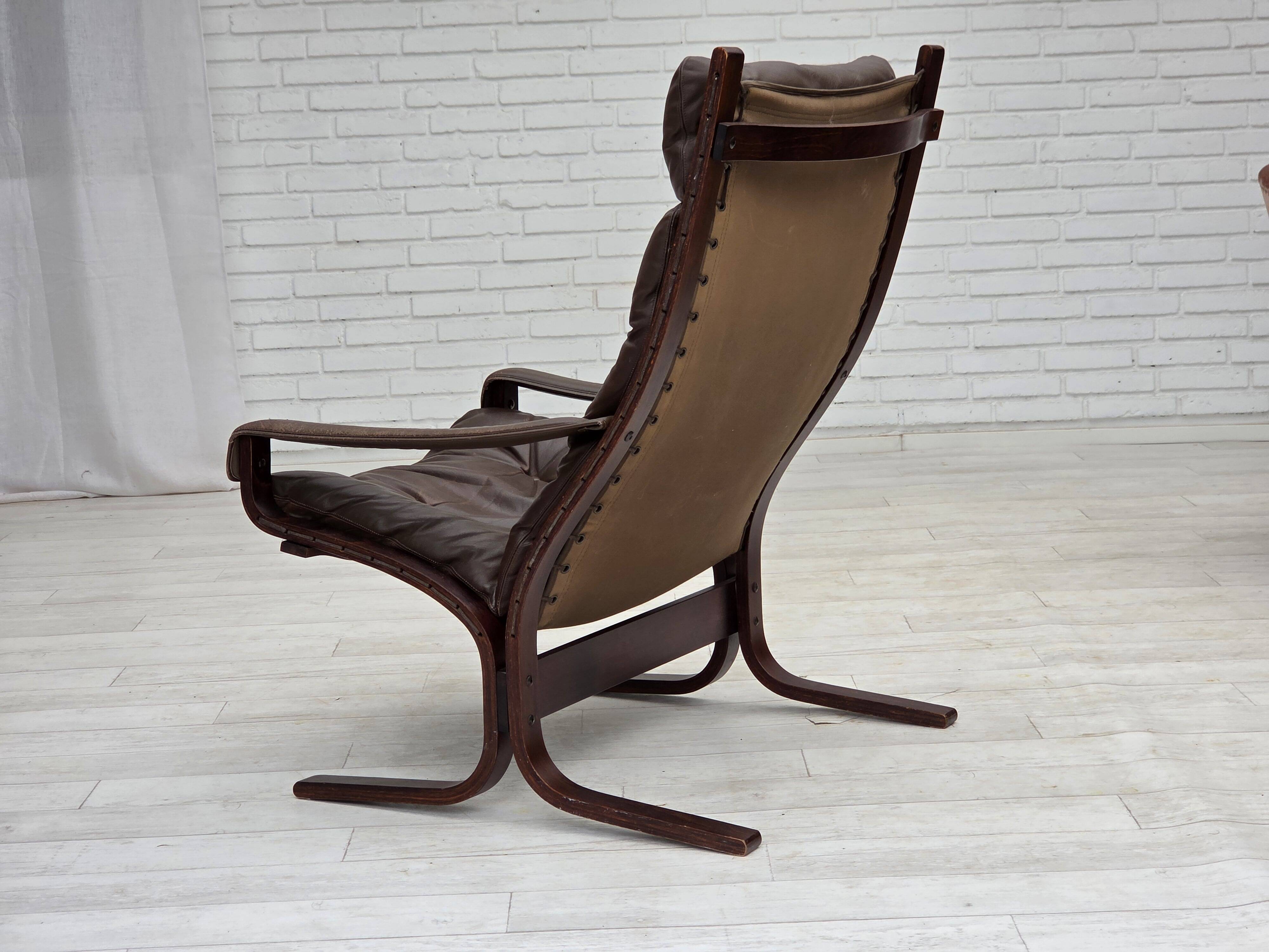 1970s, Norwegian design by Ingmar Relling for Westnofa, model "Siesta".