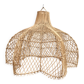 XXL rattan pendant light Natural rattan light