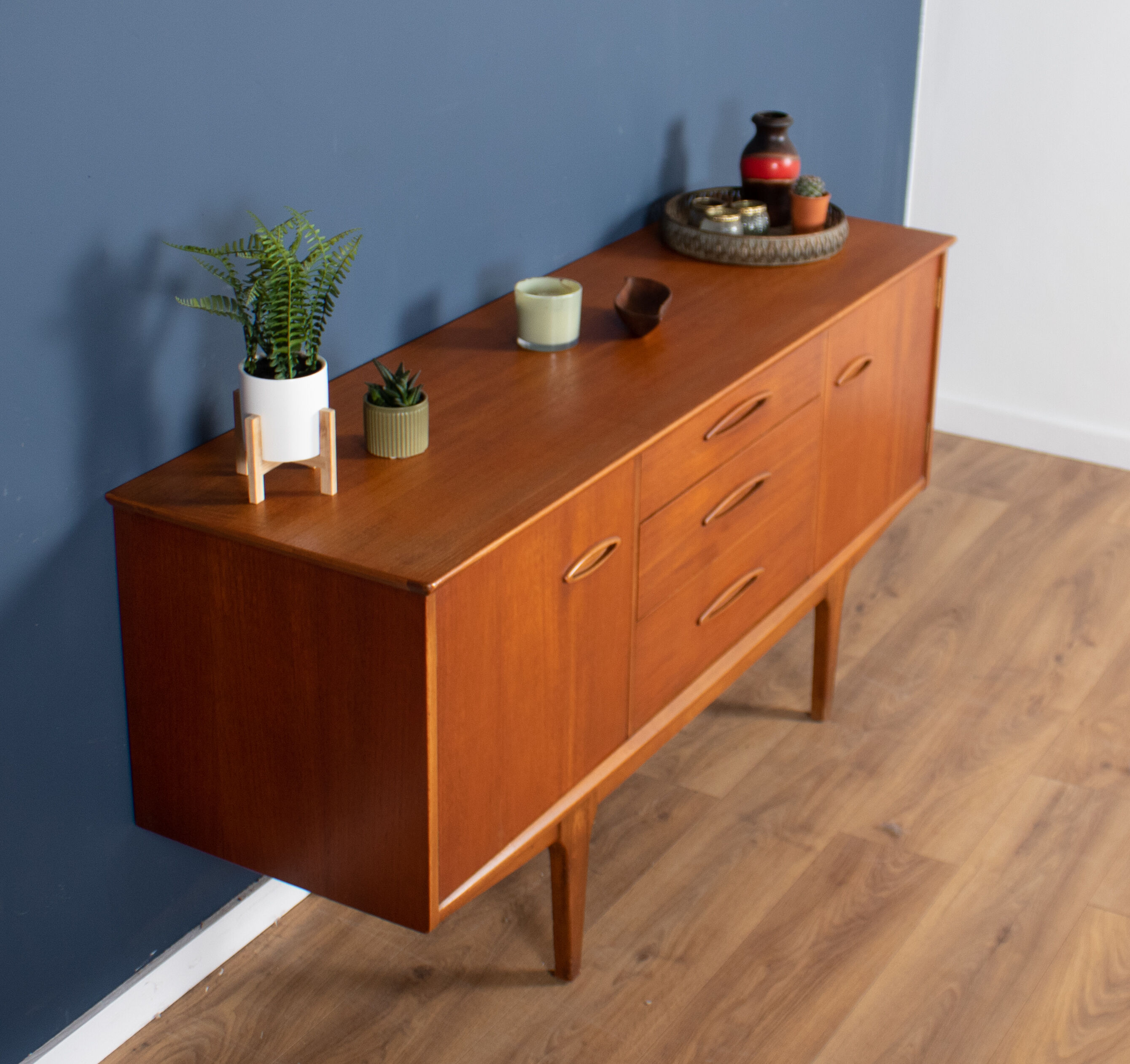 Retro Teak 1960s Medium Jentique Mid Century Sideboard