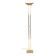 Gold Deknudt Floor Lamp, Willy Rizzo Design, Hollywood Regency