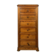 Furniture by trade Cabinet in false pretence of semainier in pine around 1850