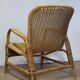Paire de fauteuils vintage en osier et bambou, 1960