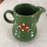 Set with coffee maker sugar milk pot and vintage Winterling plates