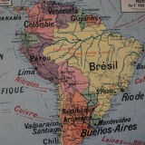 The geography map South America Armand Colin n°20