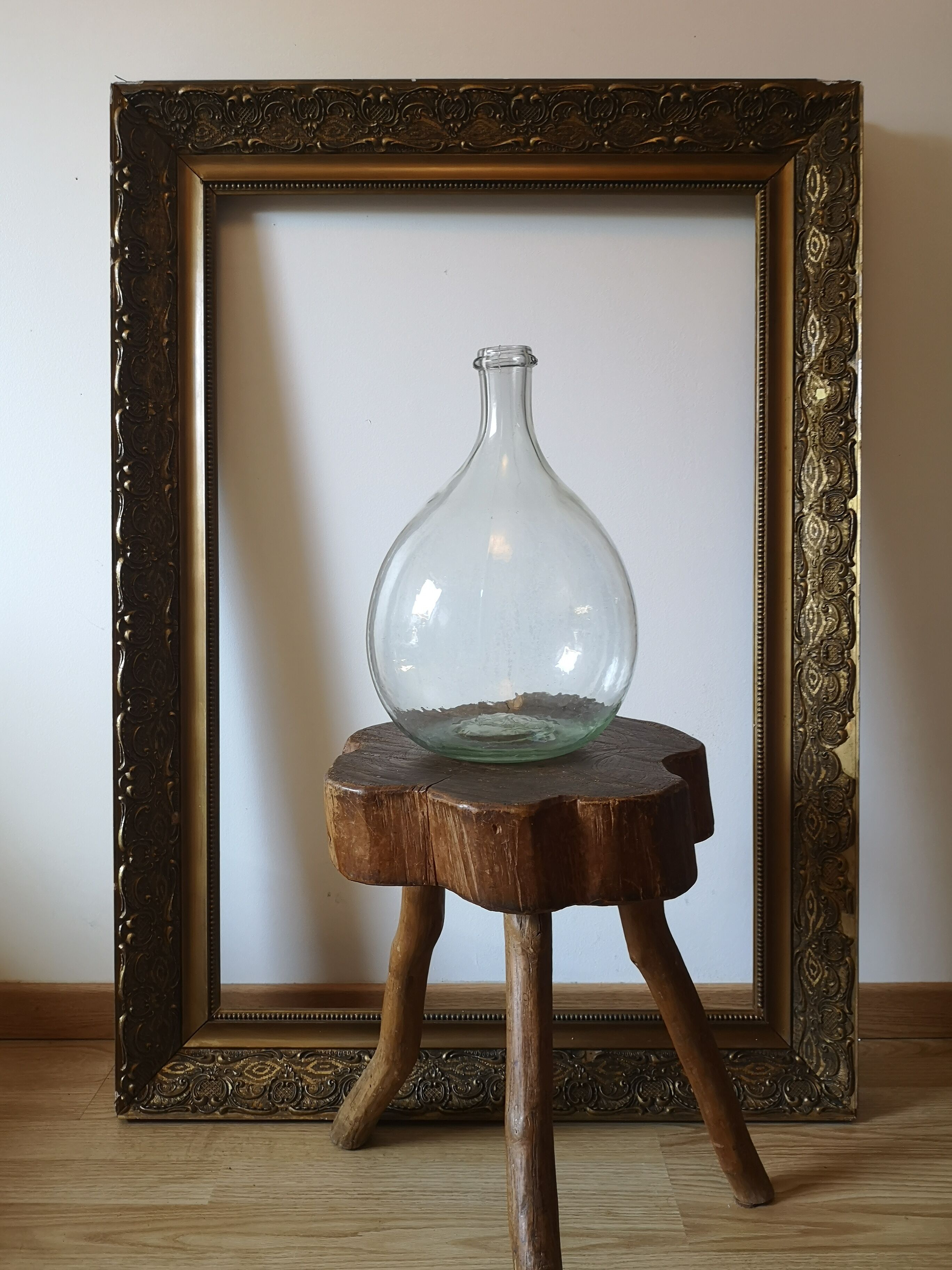 Vintage farm wooden stab