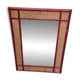 Miroir rotin (77x58cm)