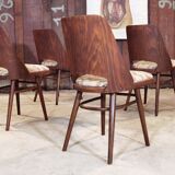 Suite de 4 chaises Ton 514 Oswald Haerdtl