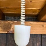 Suspension opaline monte et baisse vintage