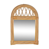 Rattan mirror 54 X 37 cm