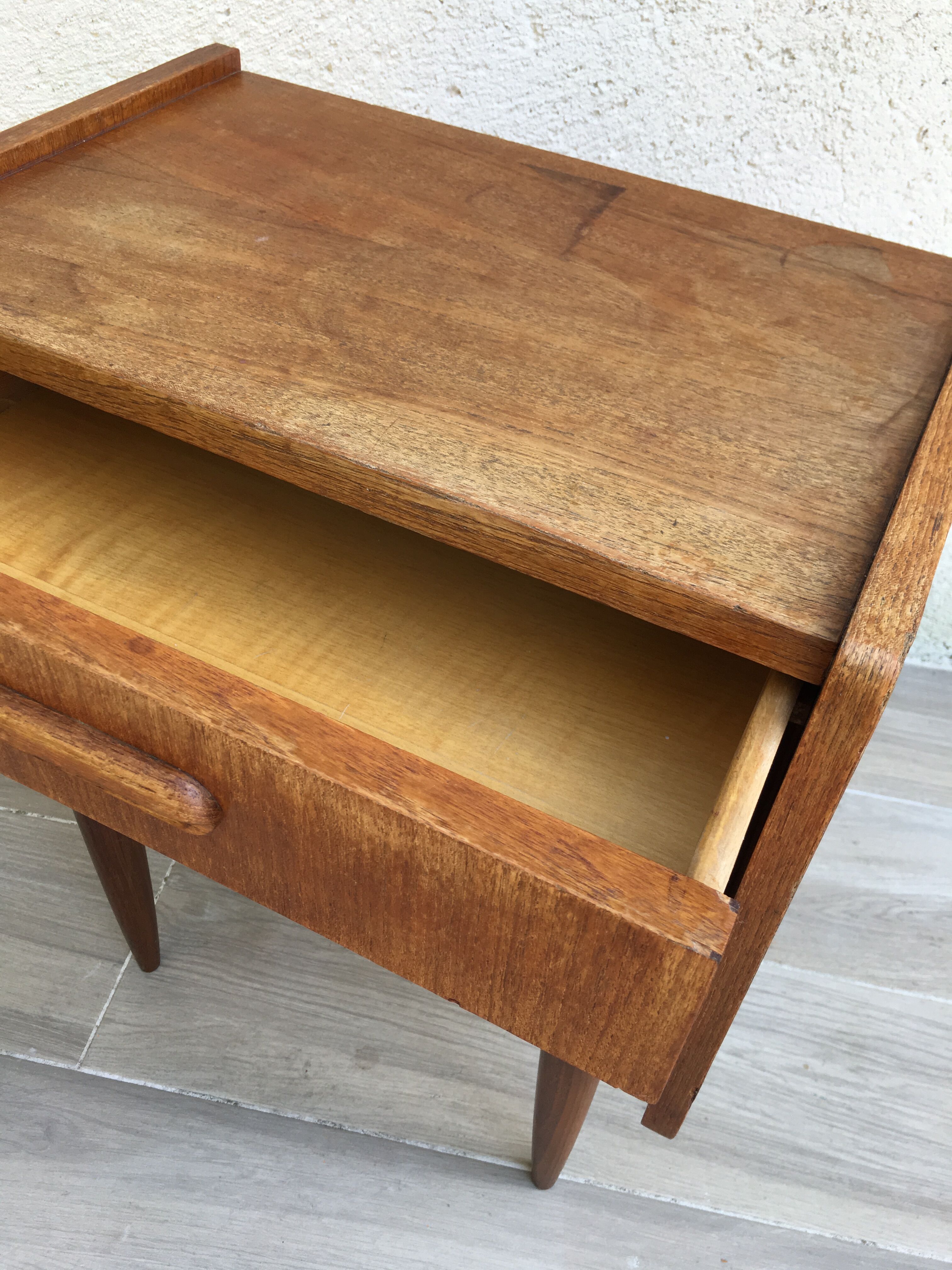 Scandinavian bedside table