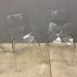 Suite of 5 chairs BONALDO IN polycarbon