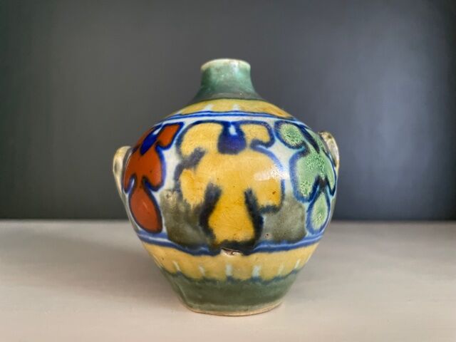 Miniature rhodian holland vase, circa 1920