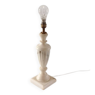 Large marble lamp base